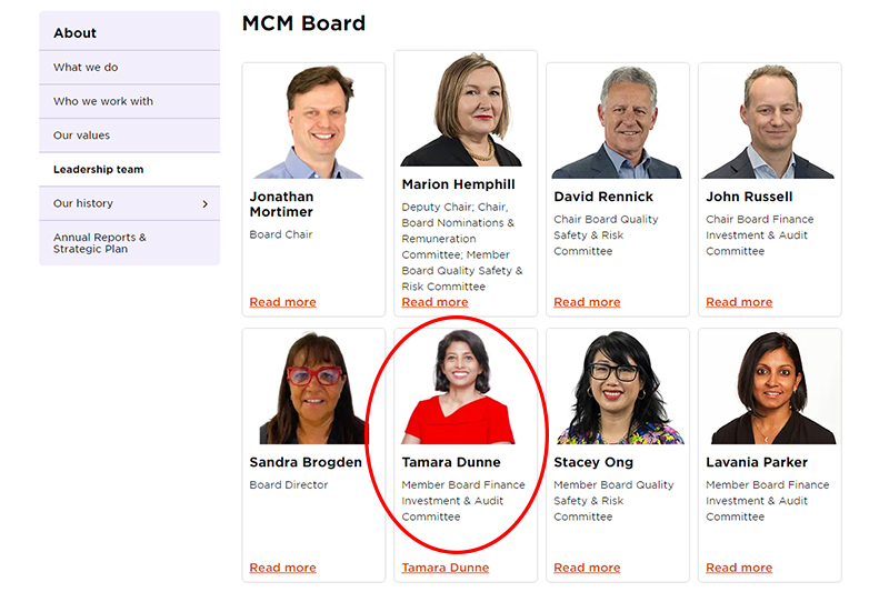 corporate headshot for Tamara Dunne for MCM