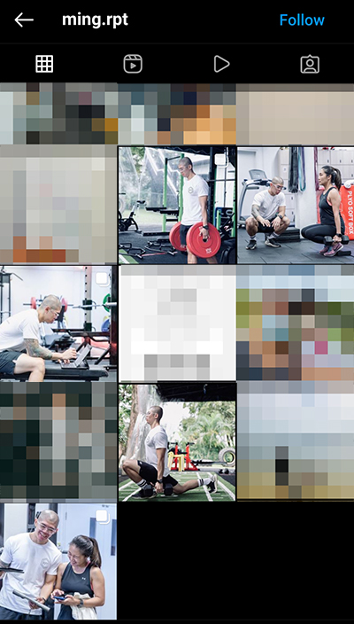 commercial shoot for RPT Range Personal Training