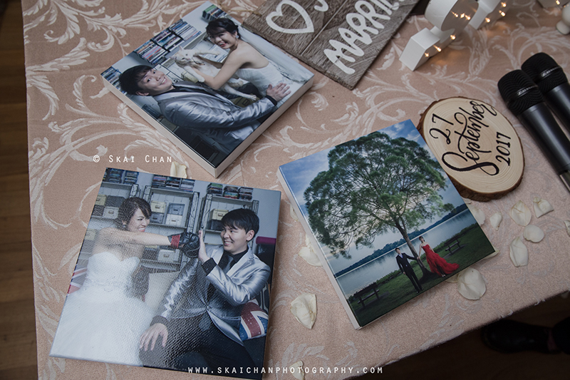 Pre-wedding photo printout