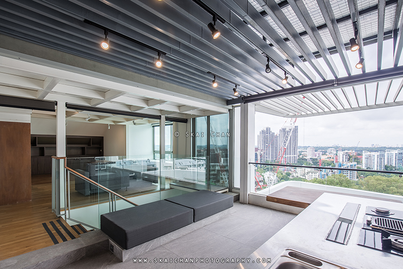 penthouse real estate photoshoot