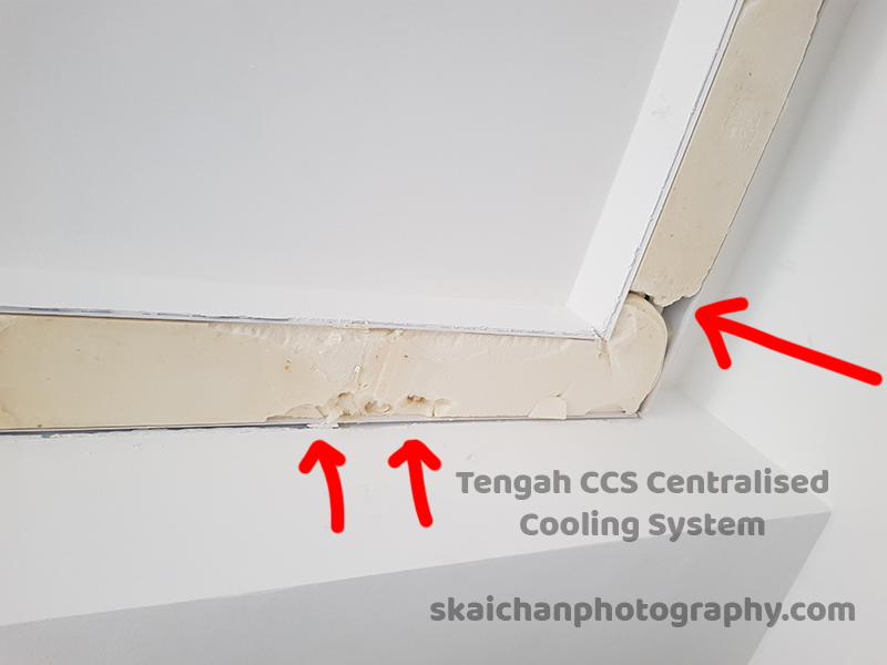 Tengah CCS air-con with PU foam injection failed