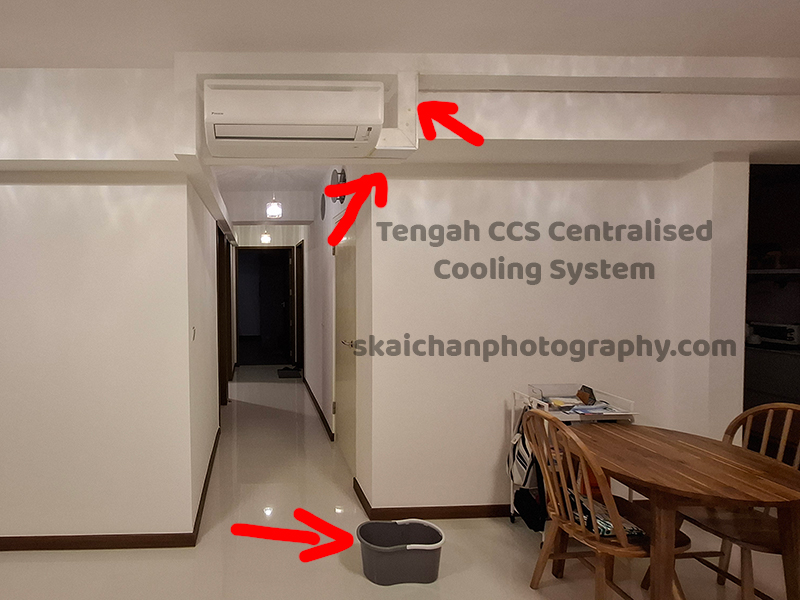 Tengah CCS condensation/ leaking - requires a bucket to store free water