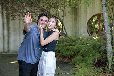 surprise proposal in park